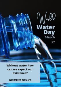 Posters on World Water Day