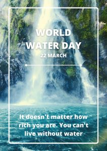 Posters on World Water Day