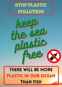 Poster on 'Say No To Plastic'