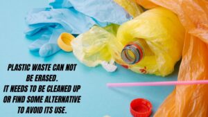 Poster on 'Say No To Plastic'