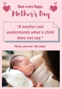 Beautiful Posters on Mother's Day